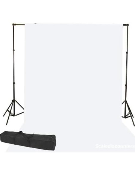 Kit de Iluminación Fancierstudio FKZ04 con 3 Fondos 10x6m