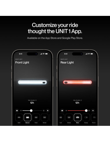 Luz Inteligente UNIT 1 Pro Dual | 2 Luces Recargables USB-C