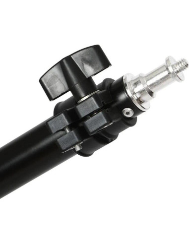 Soporte de Luz Profesional Sellvia con Brazo Telescópico y Bolsa de Arena