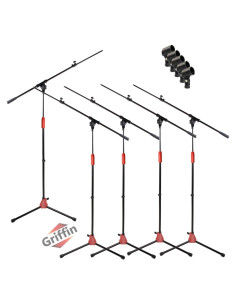 Soporte de Micrófono de Trípode Griffin - Paquete de 5 Unidades