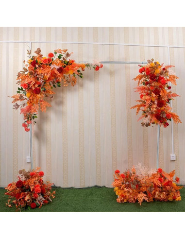 Soporte de Fondo Ajustable LOYALHEARTDY 3x3m Acero Inoxidable