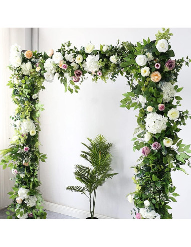 Soporte de Fondo Ajustable LOYALHEARTDY 3x3m Acero Inoxidable