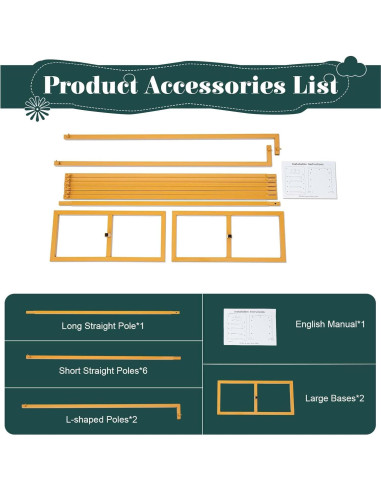 Soporte de Arco de Boda Cuadrado Ajustable Dfmyhked 1.09m a 2.97m