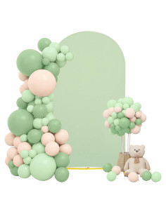 Cubierta de Arco de Boda 2.01m Verde Salvia FEINIGESI