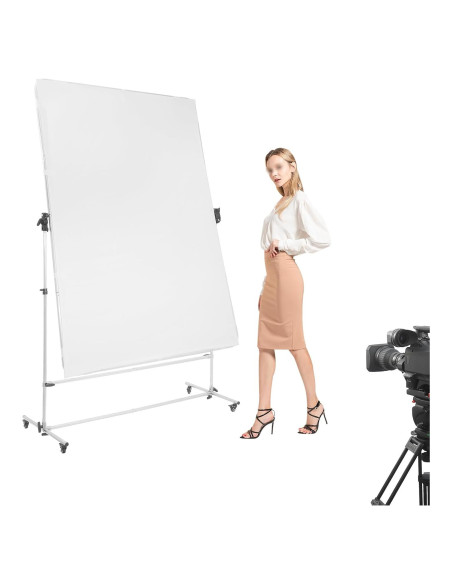 Difusor de Luz para Fotografía Kreiaoer 1.5x2m con Soporte Ajustable