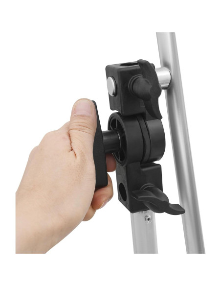 Difusor de Luz para Fotografía Kreiaoer 1.5x2m con Soporte Ajustable