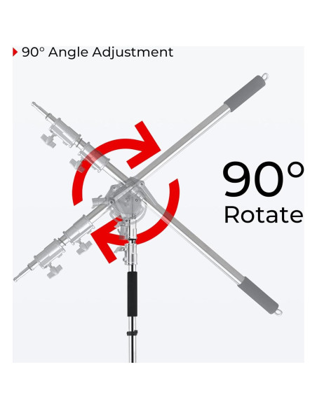Brazo de Boom C-Stand Ajustable 93.98-231.14 cm DAWOT