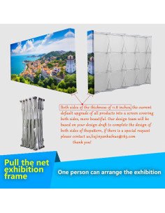 Fondo de Tela Tensionable Personalizable Liujinyanbaihuo 2.29x2.29m 2