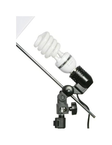 Kit de Iluminación de Video Fancierstudio FS69BWG con Soporte y 3 Telones
