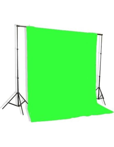 Kit de Iluminación de Video Fancierstudio FS69BWG con Soporte y 3 Telones
