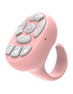 Control Remoto Inalámbrico Bluetooth NOVZIX S29 Rosa