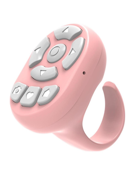 Control Remoto Inalámbrico Bluetooth NOVZIX S29 Rosa