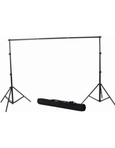 Kit de Pantalla Verde Chroma Key 10x24ft ePhoto + Iluminación