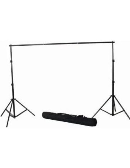 Kit de Pantalla Verde Chroma Key 10x24ft ePhoto + Iluminación