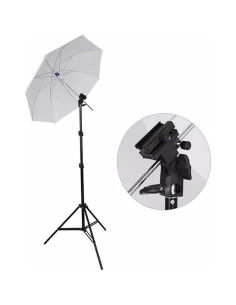 Estudio Fotográfico ePhotoINC UB1W con Soporte y Paraguas 2