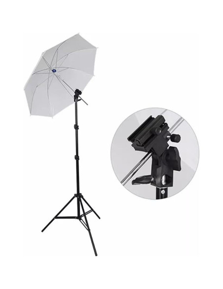 Estudio Fotográfico ePhotoINC UB1W con Soporte y Paraguas