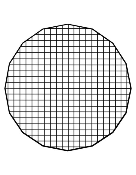 Rejilla de huevo 80cm EZ-Pro Beauty Dish 50 para softbox