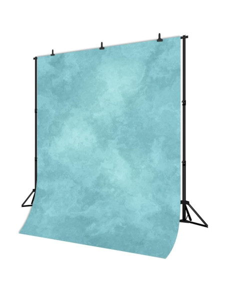 Fondo de Fotografía Profesional DULUDA 5x7ft Cian Abstracto