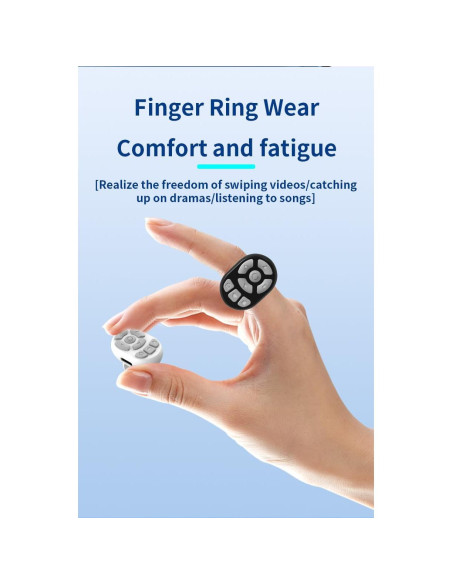 Control Remoto Inalámbrico Bluetooth NOVZIX S29 Rosa