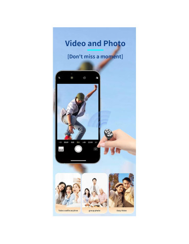 Control Remoto Inalámbrico Bluetooth NOVZIX S29 Rosa