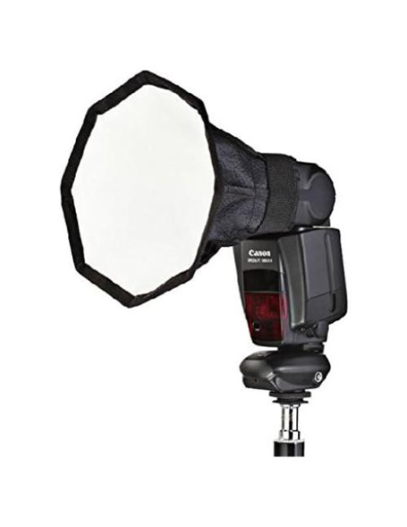 Difusor de Flash Redondo PhotoTrust 20cm Universal Plegable