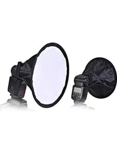 Difusor de Flash Redondo PhotoTrust 20cm Universal Plegable 2