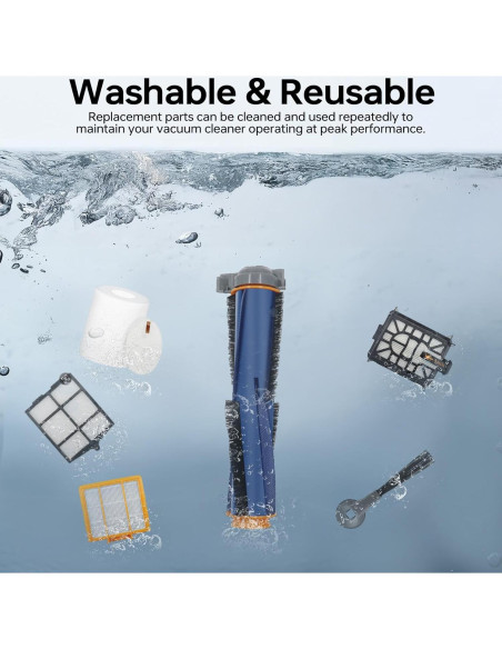 Repuestos Doifyn para Aspiradora Robot Shark AV2500ZE - 1 Cepillo, 2 Filtros