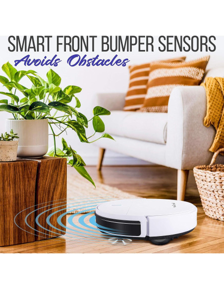 Aspiradora Robot Inteligente PURE CLEAN PUCRC95PLUS - 90 min