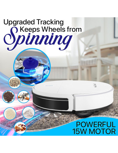 Aspiradora Robot Inteligente PURE CLEAN PUCRC95PLUS - 90 min