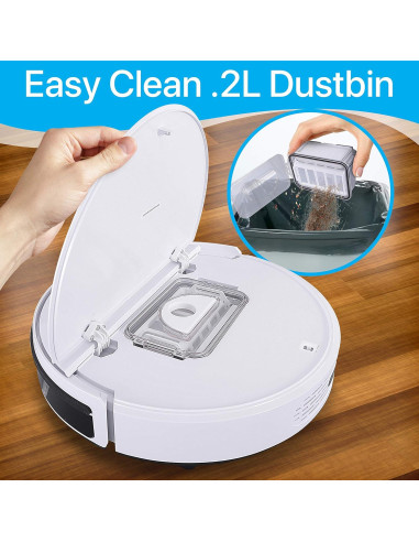 Aspiradora Robot Inteligente PURE CLEAN PUCRC95PLUS - 90 min