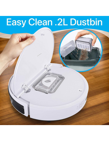 Aspiradora Robot Inteligente PURE CLEAN PUCRC95PLUS - 90 min