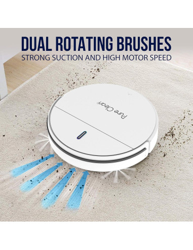 Aspiradora Robot Inteligente PURE CLEAN PUCRC95PLUS - 90 min