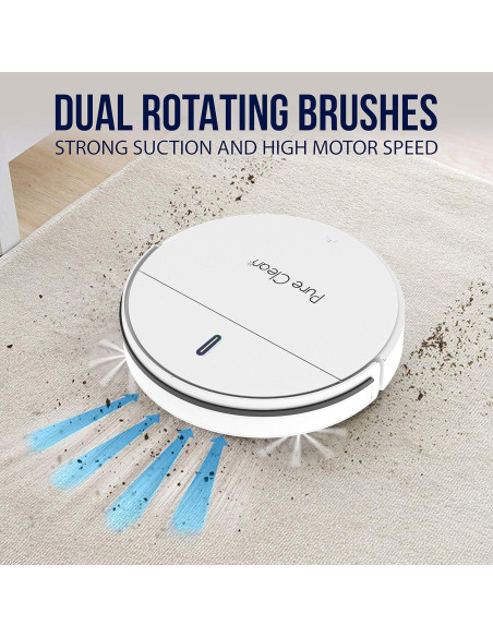 Aspiradora Robot Inteligente PURE CLEAN PUCRC95PLUS - 90 min
