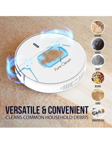 Aspiradora Robot Inteligente PURE CLEAN PUCRC95PLUS - 90 min