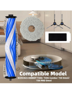 Kit de Repuestos para Aspiradora Robot YOUZEMO T30S - 16 Piezas 2