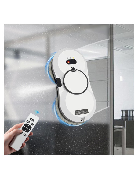 Limpiador de Ventanas Eléctrico Netcoin con Control Remoto 80W