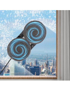 Robot Limpiador de Ventanas WENBINGSHOP JJGDN7, 2800 Pa, Control Remoto 2