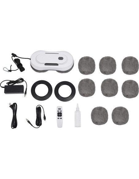 Robot Limpiador de Ventanas WENBINGSHOP JJGDN7, 2800 Pa, Control Remoto