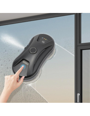 Robot Limpiador de Ventanas DUIBAII 22000rpm 80W con Spray