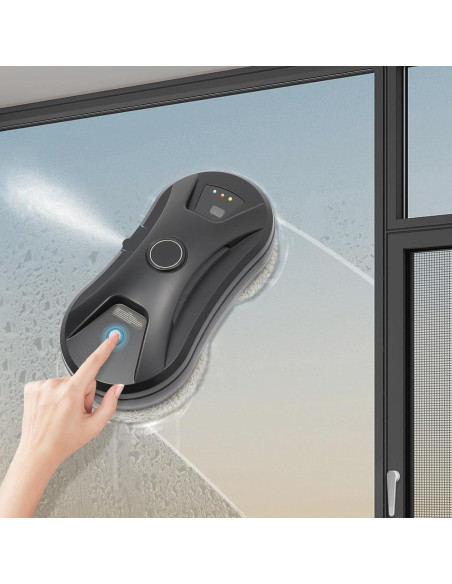 Robot Limpiador de Ventanas DUIBAII 22000rpm 80W con Spray
