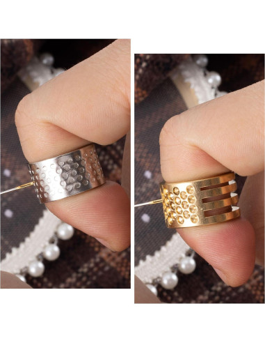 Protector de Dedos HINZIC 4 Piezas Acero Inoxidable Ajustable