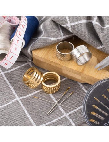 Protector de Dedos HINZIC 4 Piezas Acero Inoxidable Ajustable