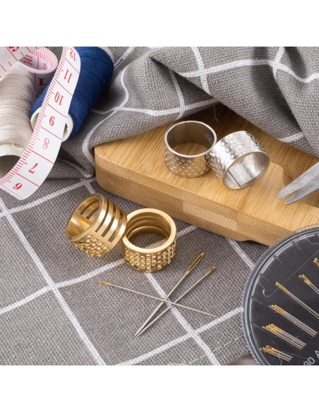 Protector de Dedos HINZIC 4 Piezas Acero Inoxidable Ajustable