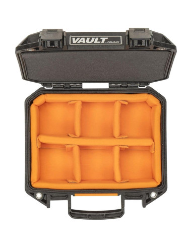 Estuche Duro Pelican Vault V100 para Cámara y Equipo