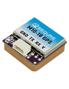 Módulo GPS Mini SEQURE M10-18 Antena Cerámica 10Hz para Drones