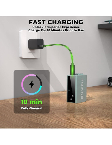 Mini bomba de bicicleta KIZINNO B7 120 PSI portátil verde