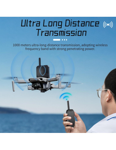 Mini Altavoz Gaekol para Drones, Megáfono 1000M, Portátil