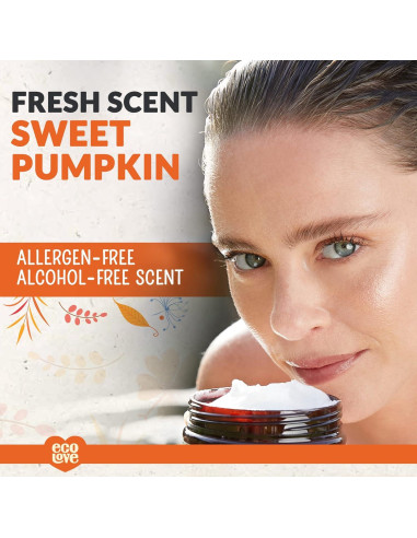 Mascarilla para Cabello EcoLove 335 g - Hidratante Zanahoria Calabaza