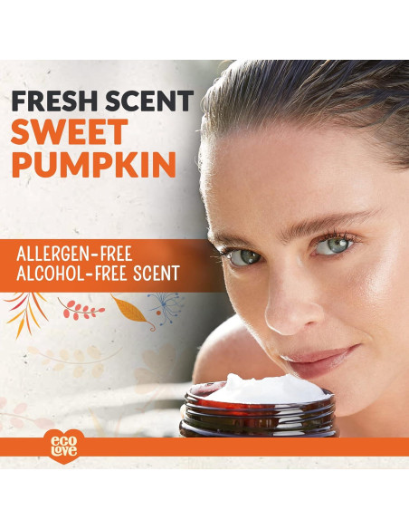 Mascarilla para Cabello EcoLove 335 g - Hidratante Zanahoria Calabaza