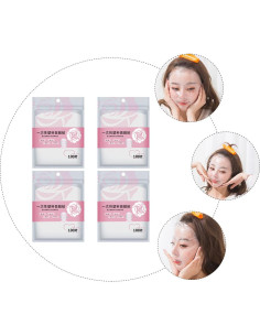 400 Piezas Máscaras Faciales Plásticas Desechables FOMIYES 2